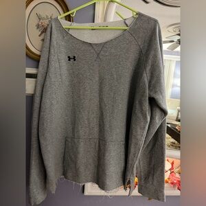 Under Armour Women's Light Gray Sweatshirt